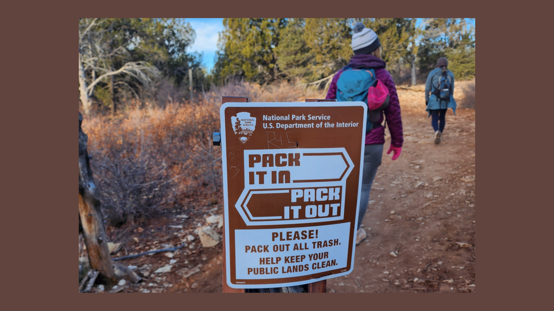 Potty Gloves, a clean and convenient way to wipe and pack out in Nature